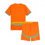 Camisolas de futebol Costa do Marfim Criança Equipamento Principal 2025 Manga Curta
